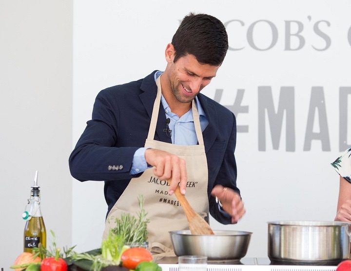 Djokovic : les Restos du Coeur version veg !