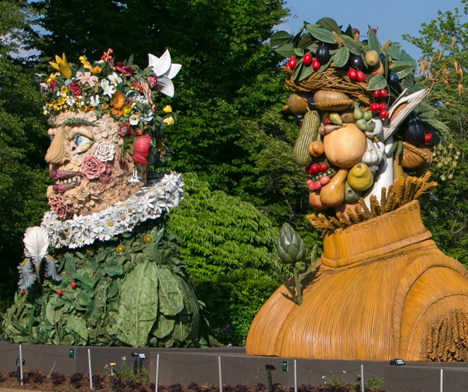 Les natures mortes géantes d’Arcimboldo par Philip Haas