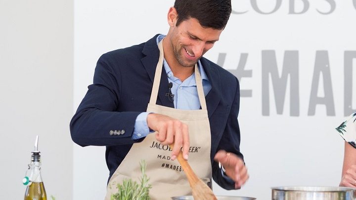 Djokovic : les Restos du Coeur version veg !