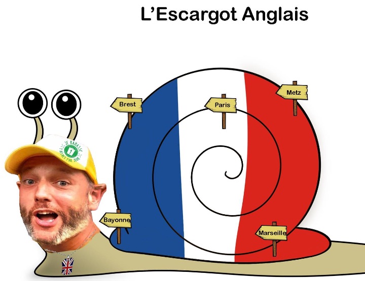 L’Escargot Anglais qui ramasse les déchets est rentré !!!