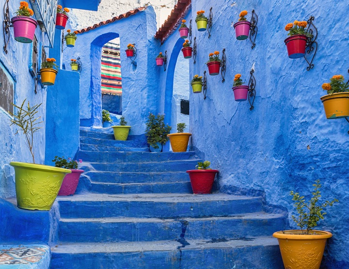 Chefchaouen : ville bleue ou verte ?