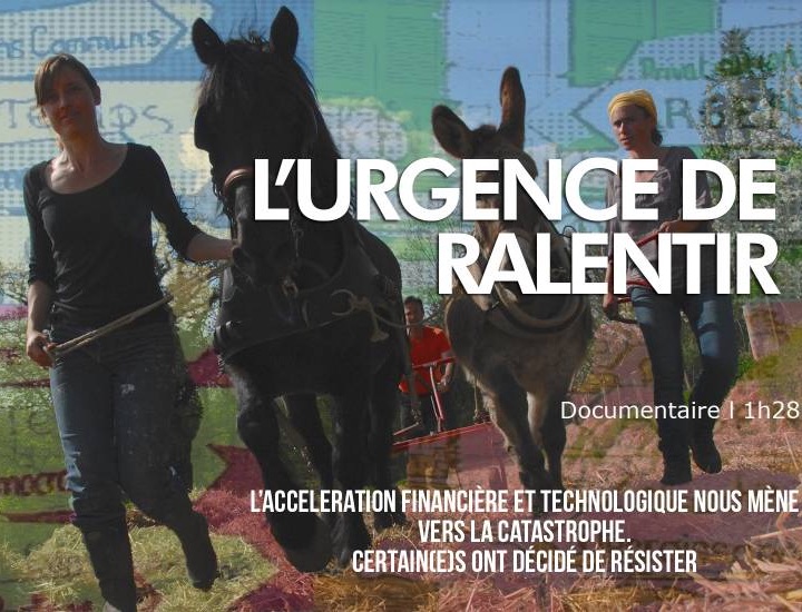 « L’urgence de ralentir » pour nous et la planète !