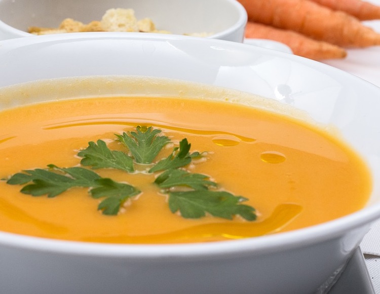 Soupe de carottes à l’orange