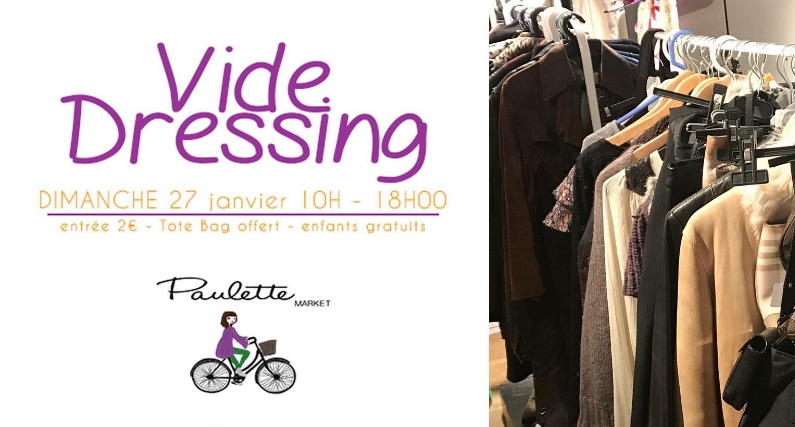 Vide-dressing Paulette Market : dimanche c’est la 20ème !