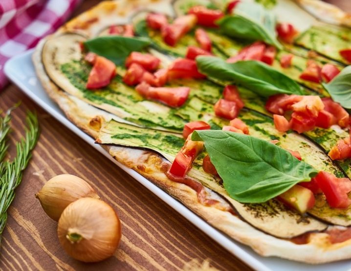 Pizza bio & vegan