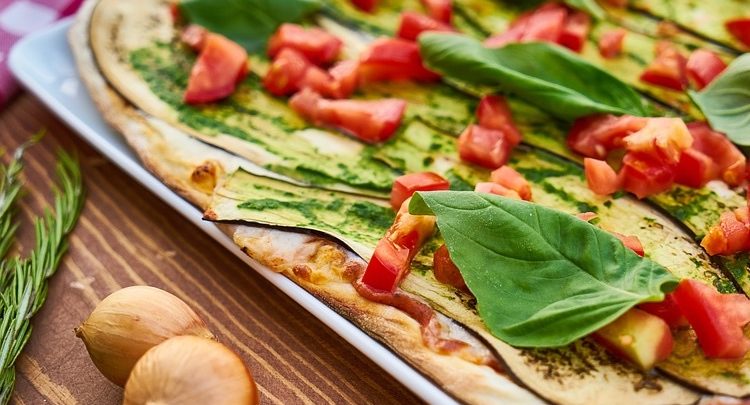 Pizza bio & vegan