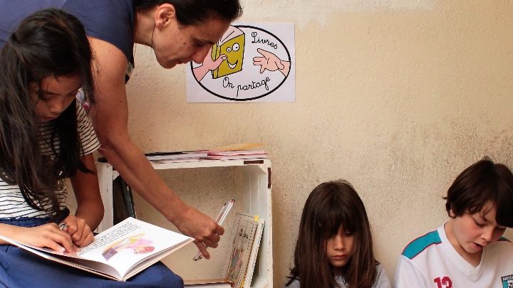 Livres on Partage recycle pour les enfants