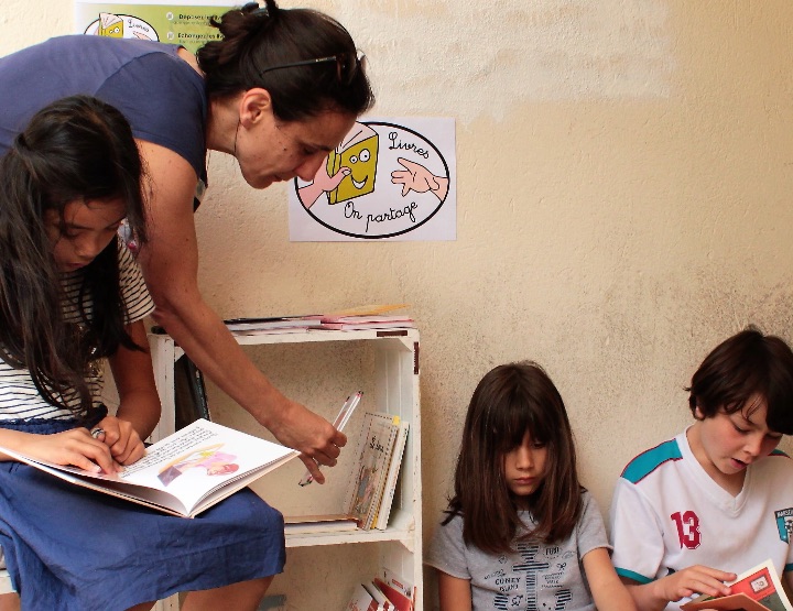 Livres on Partage recycle pour les enfants