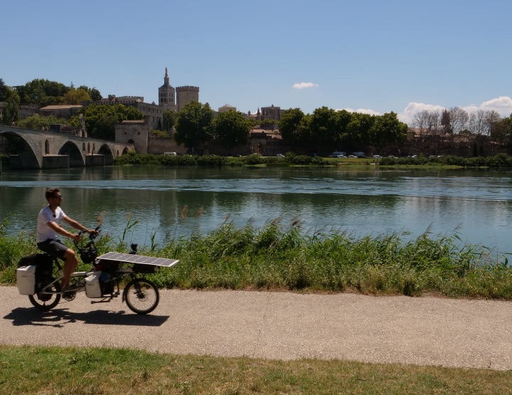 Jérôme Zindy, voyageur à vélo