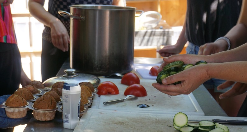 On apprend la cuisine végétale au Talus