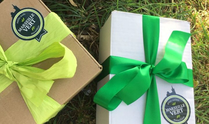 Faire cadeau d'une Box Surprise Marseille Vert