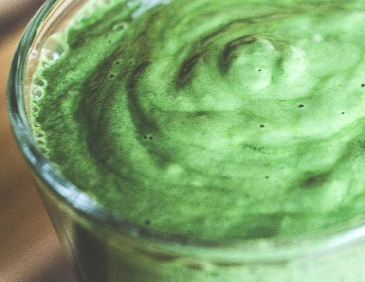 Glace à la spiruline