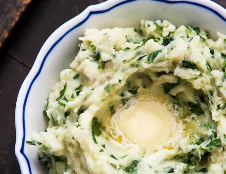 Colcannon irlandais