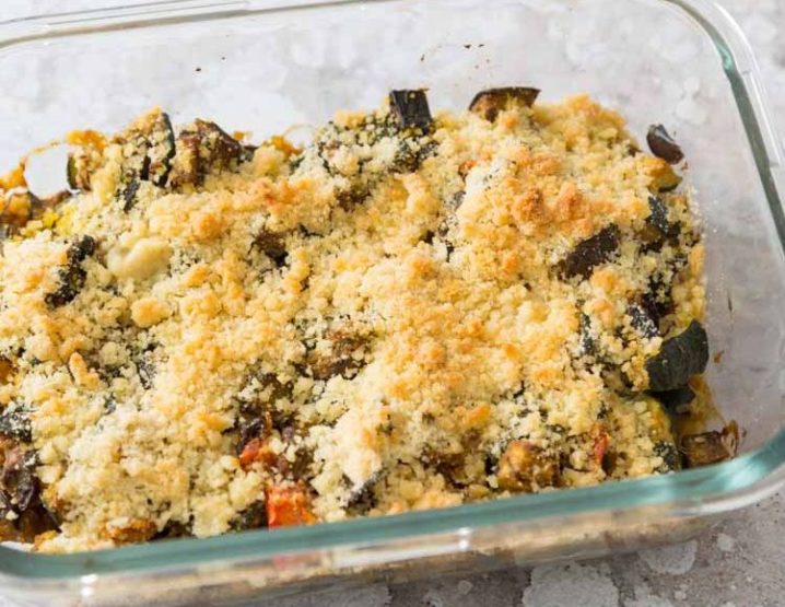 Crumble de légumes