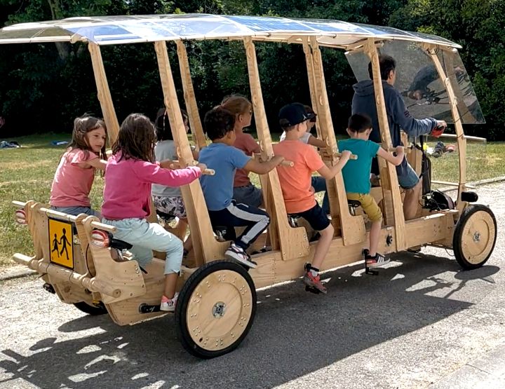 Woodybus, tous à l’école en vélo !