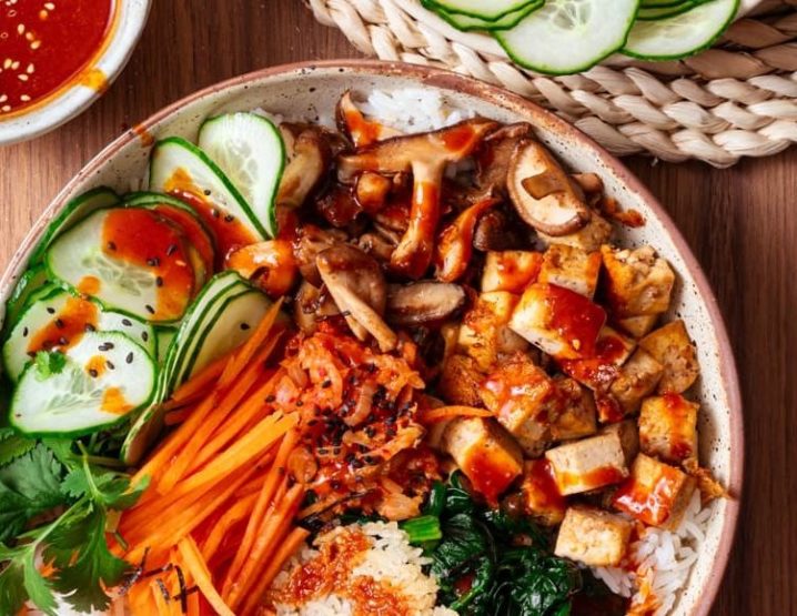 Bibimbap au tofu