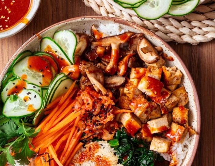 Bibimbap au tofu