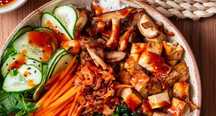 Bibimbap au tofu