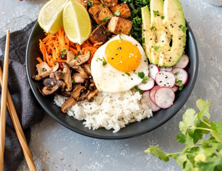 Bibimbap au tofu