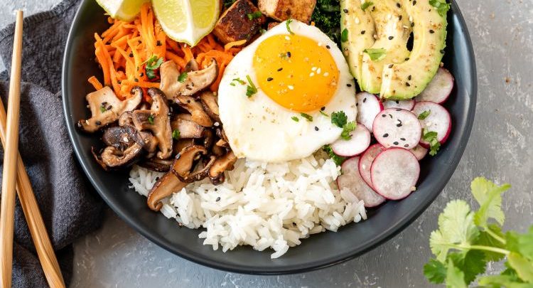 Bibimbap au tofu