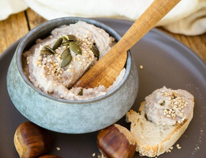 Houmous de châtaignes